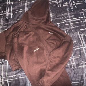 Slimiee Fit | Brown Sweatsuit